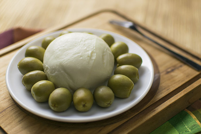 Mozzarella senza lattosio